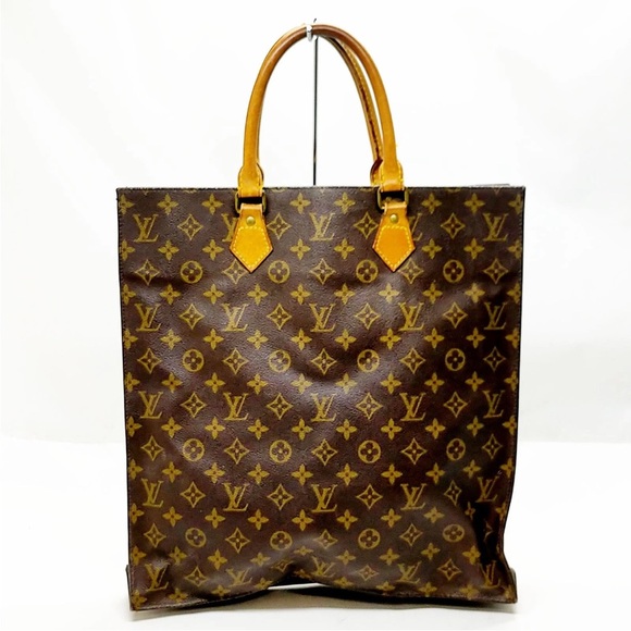 Louis Vuitton Vintage Monogram Sac Plat Handbag with COA EUC - Picture 1 of 11